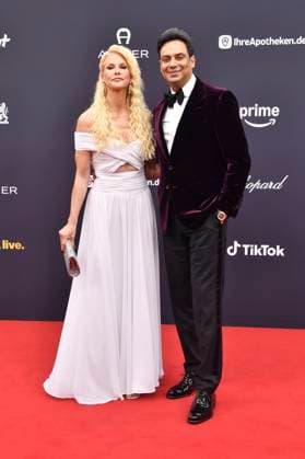 Natascha Grün und Param Multani bei der 77. Bambi-Verleihung 2025 in den Bavaria Filmstudios. München, 13.11.2025