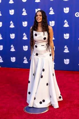 Spanish singer Angeles Toledano attends the red carpet event for the 26th Annual Latin Grammy Awards ceremony at the MGM Grand Garden Arena in Las Vegas, Nevada, USA, 13 November 2025. Latin Grammy awarding ceremony in Las Vegas !ACHTUNG: NUR REDAKTIONELLE NUTZUNG!  Copyright: xArmandoxArorizox USA6351 20251114-55018532918008_1008