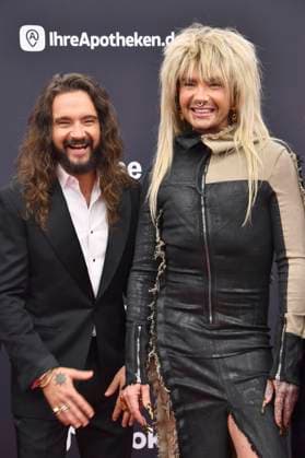 Tom Kaulitz und Bill Kaulitz von Tokio Hotel bei der 77. Bambi-Verleihung 2025 in den Bavaria Filmstudios. München, 13.11.2025