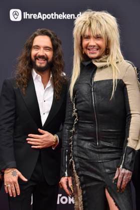 Tom Kaulitz und Bill Kaulitz von Tokio Hotel bei der 77. Bambi-Verleihung 2025 in den Bavaria Filmstudios. München, 13.11.2025