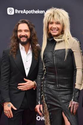 Tom Kaulitz und Bill Kaulitz von Tokio Hotel bei der 77. Bambi-Verleihung 2025 in den Bavaria Filmstudios. München, 13.11.2025