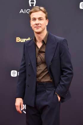 Albrecht Schuch bei der 77. Bambi-Verleihung 2025 in den Bavaria Filmstudios. München, 13.11.2025