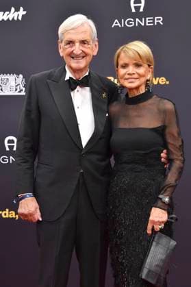 Uschi Glas mit Ehemann Dieter Hermann bei der 77. Bambi-Verleihung 2025 in den Bavaria Filmstudios. München, 13.11.2025