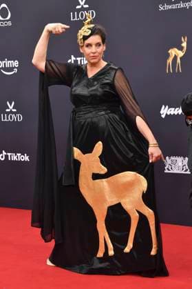Elena Uhlig bei der 77. Bambi-Verleihung 2025 in den Bavaria Filmstudios. München, 13.11.2025
