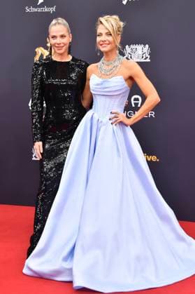 Cheyenne Pahde und Valentina Pahde bei der 77. Bambi-Verleihung 2025 in den Bavaria Filmstudios. München, 13.11.2025
