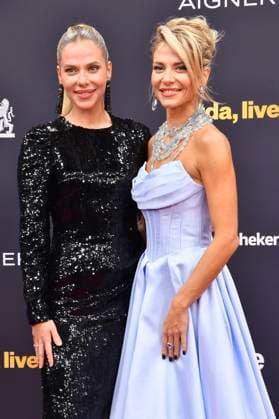 Cheyenne Pahde und Valentina Pahde bei der 77. Bambi-Verleihung 2025 in den Bavaria Filmstudios. München, 13.11.2025