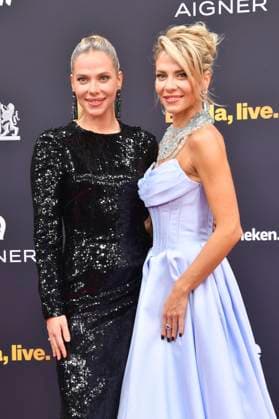 Cheyenne Pahde und Valentina Pahde bei der 77. Bambi-Verleihung 2025 in den Bavaria Filmstudios. München, 13.11.2025