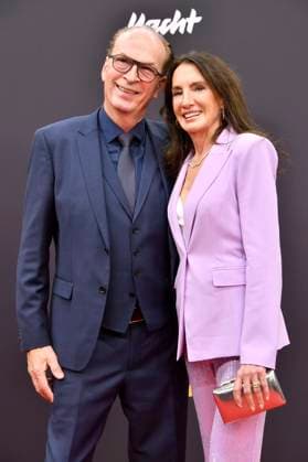Herbert Knaup mit Ehefrau Christiane Knaup bei der 77. Bambi-Verleihung 2025 in den Bavaria Filmstudios. München, 13.11.2025