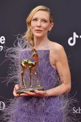 Cate Blanchett bei der 77. Bambi-Verleihung 2025 in den Bavaria Filmstudios. München, 13.11.2025