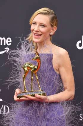 Cate Blanchett bei der 77. Bambi-Verleihung 2025 in den Bavaria Filmstudios. München, 13.11.2025