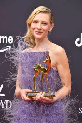 Cate Blanchett bei der 77. Bambi-Verleihung 2025 in den Bavaria Filmstudios. München, 13.11.2025