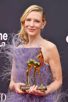Cate Blanchett bei der 77. Bambi-Verleihung 2025 in den Bavaria Filmstudios. München, 13.11.2025