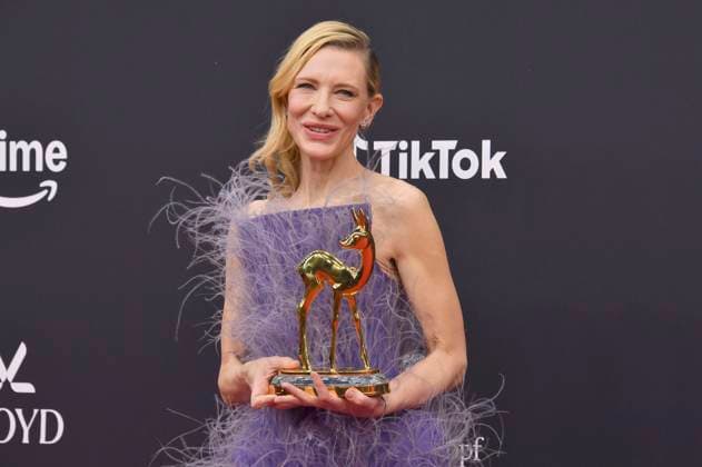 Cate Blanchett bei der 77. Bambi-Verleihung 2025 in den Bavaria Filmstudios. München, 13.11.2025