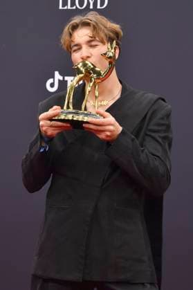 Fionn Ferreira bei der 77. Bambi-Verleihung 2025 in den Bavaria Filmstudios. München, 13.11.2025