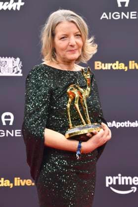 Michaela Schubert bei der 77. Bambi-Verleihung 2025 in den Bavaria Filmstudios. München, 13.11.2025