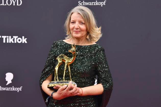 Michaela Schubert bei der 77. Bambi-Verleihung 2025 in den Bavaria Filmstudios. München, 13.11.2025