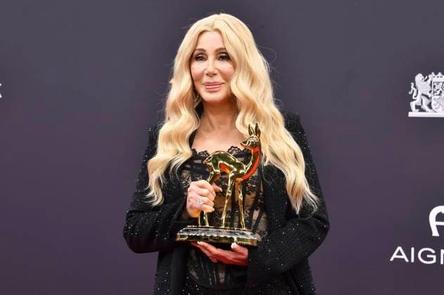 Cher bei der 77. Bambi-Verleihung 2025 in den Bavaria Filmstudios. München, 13.11.2025