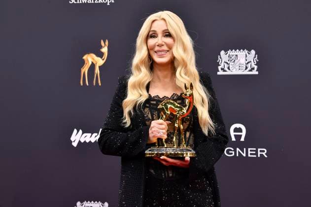 Cher bei der 77. Bambi-Verleihung 2025 in den Bavaria Filmstudios. München, 13.11.2025