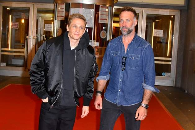 abb WuenscheEssen- Matthias Schweighöfer Schweighoefer Schauspieler Erik Schmitt Regisseur auf dem roten Teppich bei der NRW Premiere des Kinofilms DAS LEBEN DER WÜNSCHE WUENSCHE im Kino Lichtburg am 13.02.2025 in Essen, NRW Deutschland