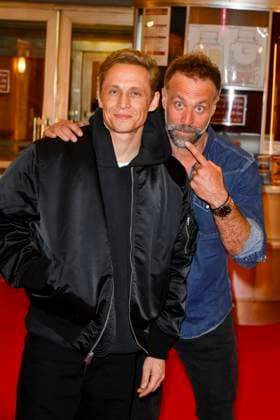 abb WuenscheEssen- Matthias Schweighöfer Schweighoefer Schauspieler Erik Schmitt Regisseur auf dem roten Teppich bei der NRW Premiere des Kinofilms DAS LEBEN DER WÜNSCHE WUENSCHE im Kino Lichtburg am 13.02.2025 in Essen, NRW Deutschland