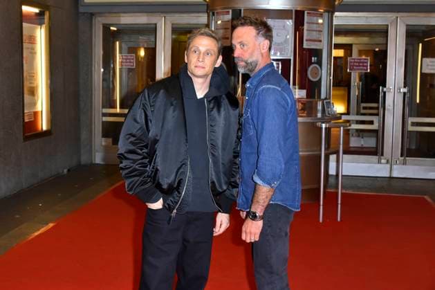 abb WuenscheEssen- Matthias Schweighöfer Schweighoefer Schauspieler Erik Schmitt Regisseur auf dem roten Teppich bei der NRW Premiere des Kinofilms DAS LEBEN DER WÜNSCHE WUENSCHE im Kino Lichtburg am 13.02.2025 in Essen, NRW Deutschland