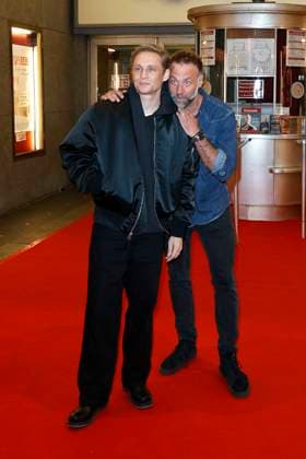 Matthias Schweighöfer und Erik Schmitt bei der Premiere des Kinofims Das Leben der Wünsche in der Lichtburg. Essen, 13.11.2025