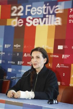 Juliette Binoche poses in Seville on the occasion of the Seville Film Festival, Friday, November 14, 2025 Cordon Press 