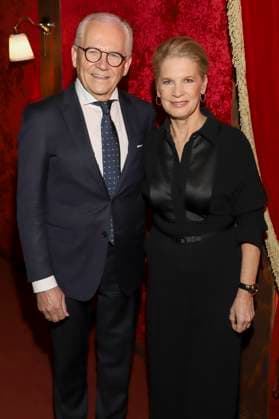 abb Palazzo- Ruediger Grube, Cornelia Poletto bei der Premiere von Cornelia Poletto 10. Dinner Show PALAZZO Hier und Jetzt am 13.11.2025 in Hamburg Hamburg Deutschland