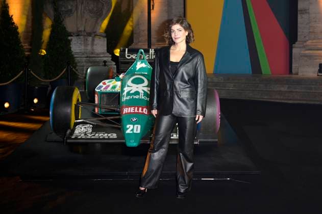 Bianca Nappi bei der Premiere der Sky-Dokumentation Benetton Formula im Space Cinema Moderno. Rom, 13.11.2025