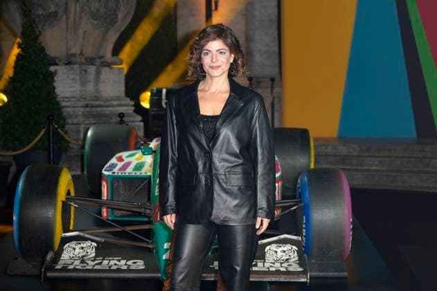 Bianca Nappi bei der Premiere der Sky-Dokumentation Benetton Formula im Space Cinema Moderno. Rom, 13.11.2025