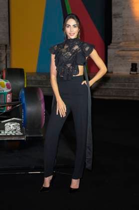 Rocio Munoz Morales bei der Premiere der Sky-Dokumentation Benetton Formula im Space Cinema Moderno. Rom, 13.11.2025