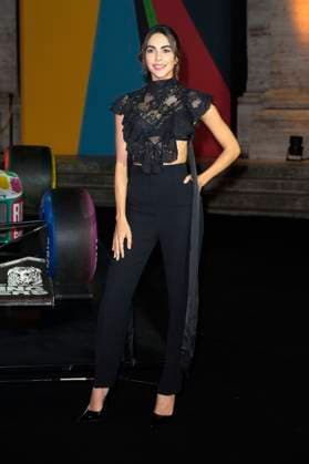 Rocio Munoz Morales bei der Premiere der Sky-Dokumentation Benetton Formula im Space Cinema Moderno. Rom, 13.11.2025