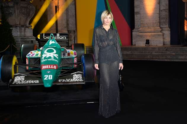 Sveva Alviti bei der Premiere der Sky-Dokumentation Benetton Formula im Space Cinema Moderno. Rom, 13.11.2025