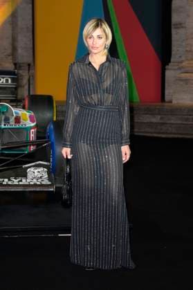 Sveva Alviti bei der Premiere der Sky-Dokumentation Benetton Formula im Space Cinema Moderno. Rom, 13.11.2025