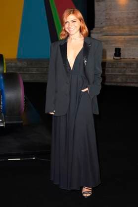 Federica Zacchia bei der Premiere der Sky-Dokumentation Benetton Formula im Space Cinema Moderno. Rom, 13.11.2025