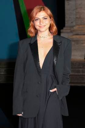 Federica Zacchia bei der Premiere der Sky-Dokumentation Benetton Formula im Space Cinema Moderno. Rom, 13.11.2025