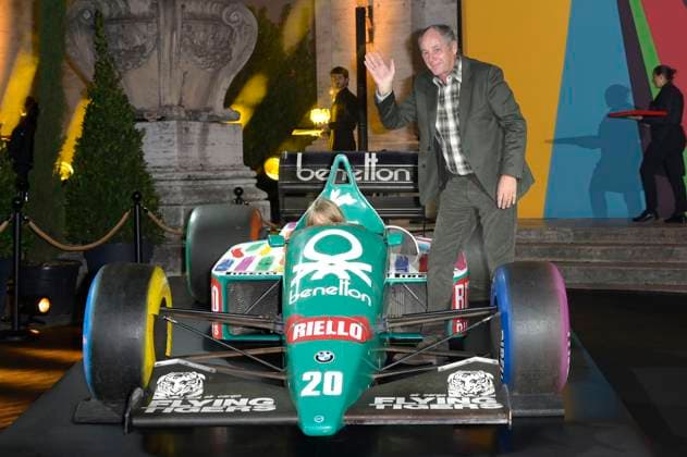 Gerhard Berger bei der Premiere der Sky-Dokumentation Benetton Formula im Space Cinema Moderno. Rom, 13.11.2025