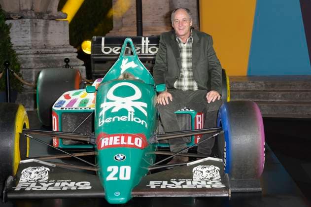 Gerhard Berger bei der Premiere der Sky-Dokumentation Benetton Formula im Space Cinema Moderno. Rom, 13.11.2025