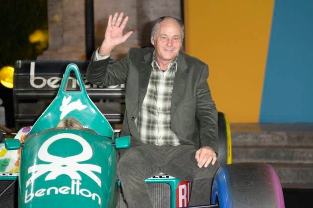 Gerhard Berger bei der Premiere der Sky-Dokumentation Benetton Formula im Space Cinema Moderno. Rom, 13.11.2025