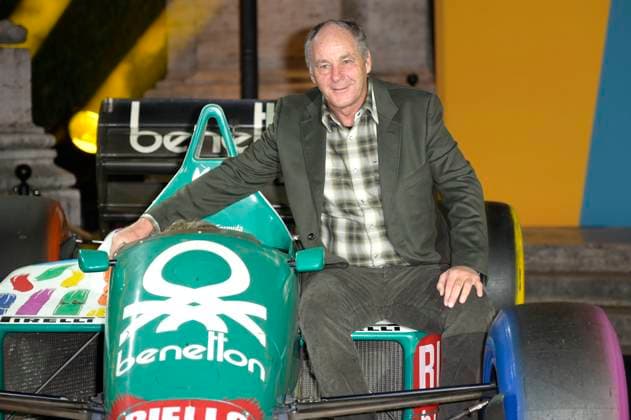 Gerhard Berger bei der Premiere der Sky-Dokumentation Benetton Formula im Space Cinema Moderno. Rom, 13.11.2025