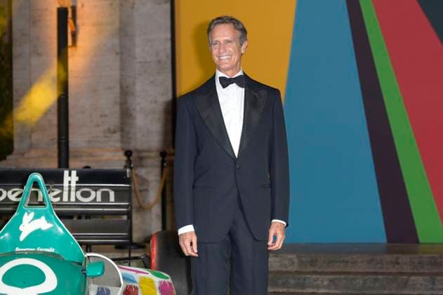 Alessandro Benetton bei der Premiere der Sky-Dokumentation Benetton Formula im Space Cinema Moderno. Rom, 13.11.2025