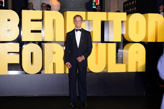 Alessandro Benetton bei der Premiere der Sky-Dokumentation Benetton Formula im Space Cinema Moderno. Rom, 13.11.2025