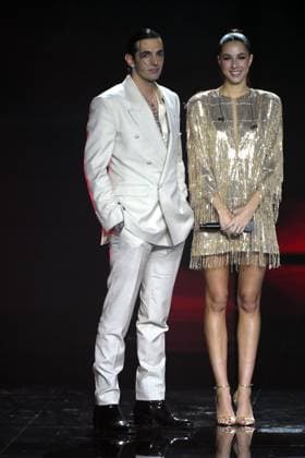 X Factor TV broadcast 2025 X Factor 2025 TV show, episode 4. Pictured: Layana and Achille Lauro . Milan, Italy 14 November 2025, Credit:AGF Avalon Italy, Milan  Copyright: xAGFx xAvalonx 1052392233