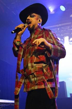 ˜I Love Jamaica™ concert at KOKO in London LONDON, ENGLAND - NOVEMBER 13: Boy George performing for ˜I Love Jamaica™ concert at KOKO on November 13, 2025 in London, England. CAP MAR MAR Great Britain Copyright: xMartinxHarris CapitalxPicturesx