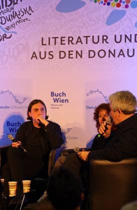 BUCH WIEN 2025 Wien, Messe, 14. 11. 2025 Elias HIRSCHL , Marie GAMILLSCHEG