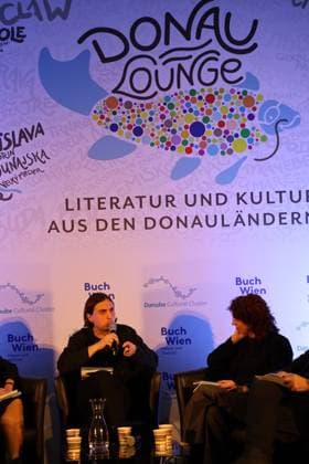 BUCH WIEN 2025 Wien, Messe, 14. 11. 2025 Elias HIRSCHL , Marie GAMILLSCHEG
