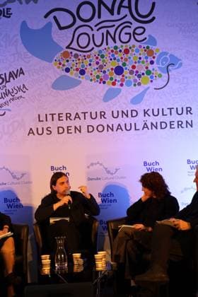 BUCH WIEN 2025 Wien, Messe, 14. 11. 2025 Elias HIRSCHL , Marie GAMILLSCHEG