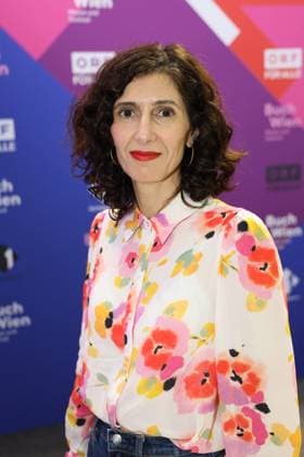 BUCH WIEN 2025 Wien, Messe, 14. 11. 2025 Nava EBRAHIMI