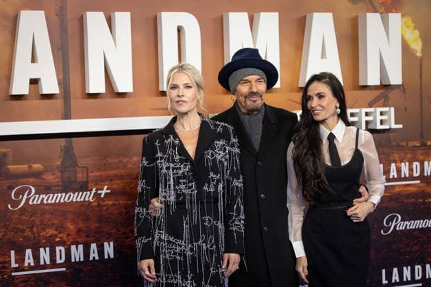 Premiere 2. Staffel LANDMAN Billy Bob Thornton Demi Moore Ali Larter Europapremiere der 2. Staffel von LANDMAN im Kino Zoo Palast in Berlin Copyright: xEventpressxFuhrx