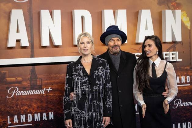 Premiere 2. Staffel LANDMAN Billy Bob Thornton Demi Moore Ali Larter Europapremiere der 2. Staffel von LANDMAN im Kino Zoo Palast in Berlin Copyright: xEventpressxFuhrx